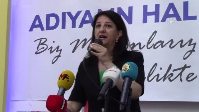 HDP Eş Genel Başkanı Buldan, Halk Buluşması na katıldı