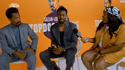 WATCH | Yahya Abdul Mateen II And Corey Hawkins Talk Reviving TopDog/Underdog On Broadway