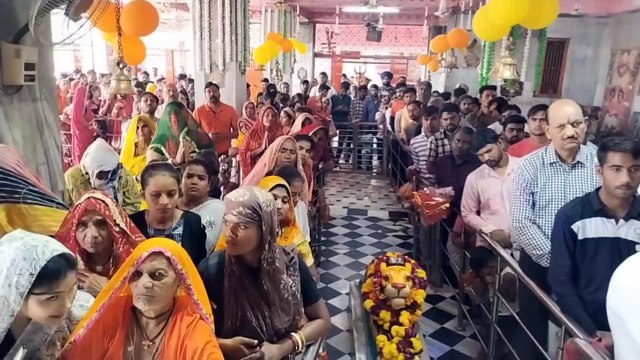 Video-शारदीय नवरात्र : अजमेर में गूंजे मैया के जयकारे, मंदिरों में उमड़ी भीड़