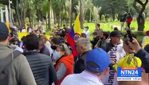 Miles de colombianos marchan en contra de las reformas del gobierno Petro