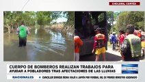 #HCHCholoma | Continúan labores de apoyo para afectados por inundaciones en el sector bajo