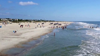Free Stock Footage Tybee Island Beach 1