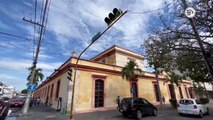 Museo del Hospital Militar en deterioro y abandono en el centro histórico de Veracruz