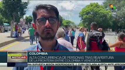 Flujo de personas resulta constante tras la reapertura de la frontera colombo-venezolana