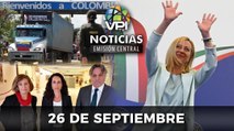 En Vivo  | Noticias de Venezuela hoy - Lunes 26 de Septiembre - VPItv Emisión Central