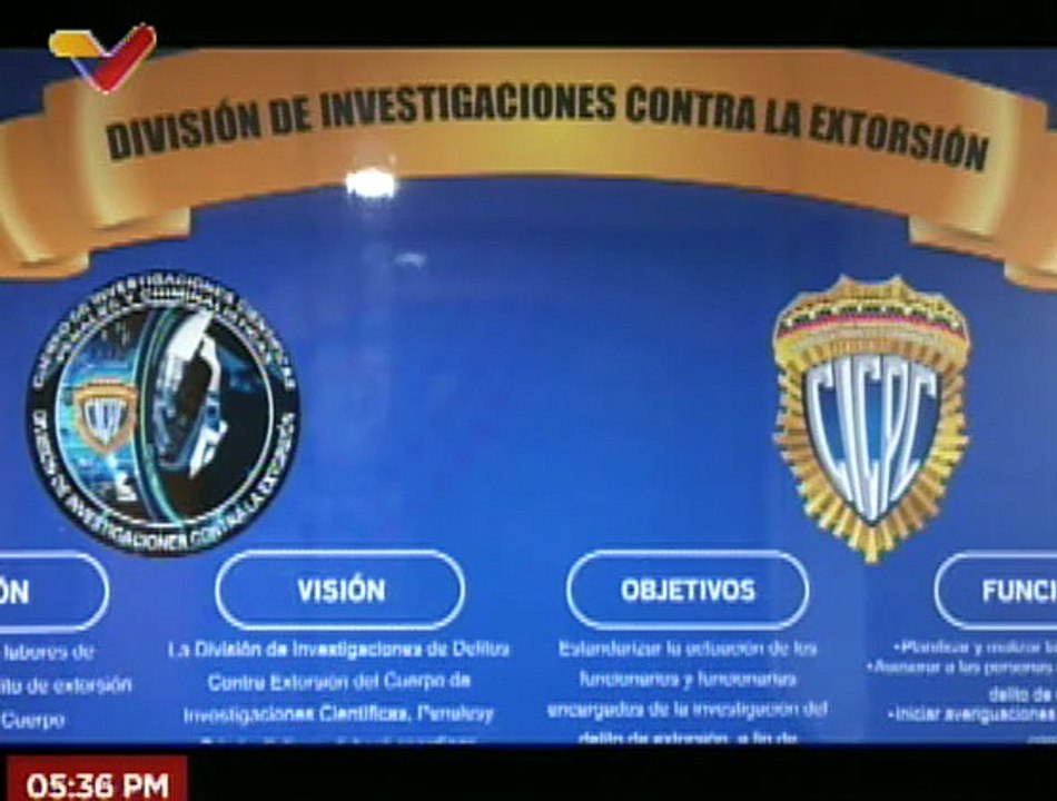 CICPC explica cuáles son las medidas preventivas para evitar ser víctima de la extorsión