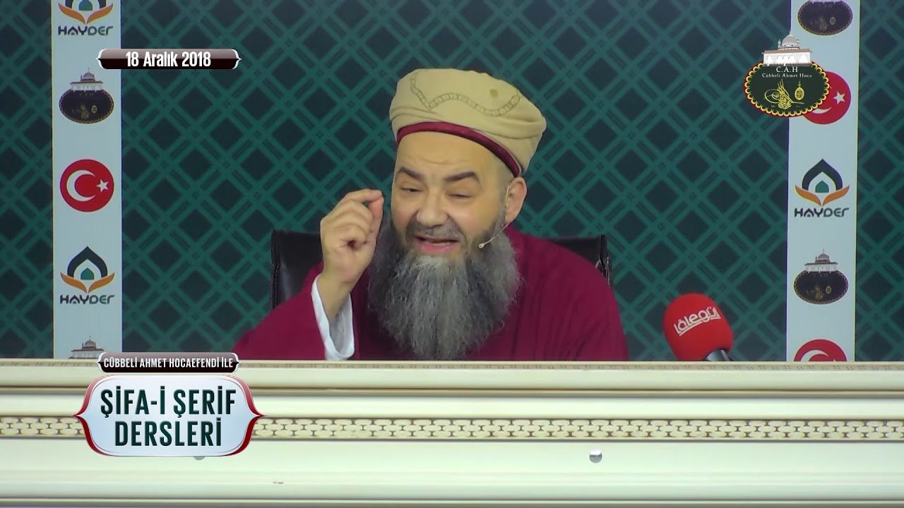 Cübbeli Ahmet Hoca Efendi ile Şifa-i Şerif Dersleri 66. Bölüm 18 Aralık 2018