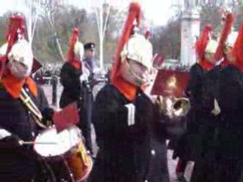 Reléve de la garde à Londres