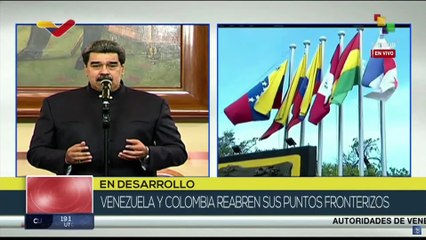 Pdte de Venezuela agradeció a Petro por el importante paso en el restablecimiento de las relaciones
