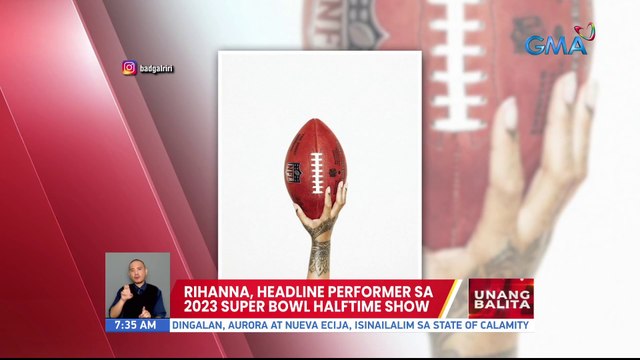 Rihanna, headline performer sa 2023 Super Bowl Halftime Show | UB