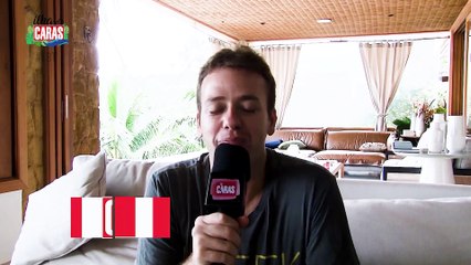 Pablo Sanábio dá entrevista na Ilha de Caras