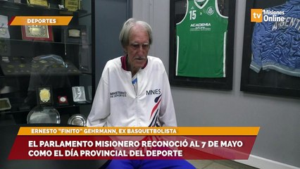 El Parlamento Misionero reconoció al 7 de mayo como el Día Provincial del Deporte