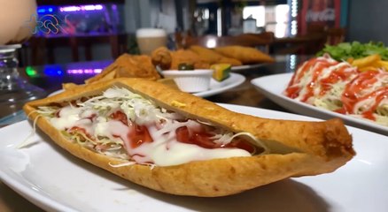 Empanada gigante es la sensación en soda de Naranjo qn- Empanada gigante es la sensación en soda de Naranjo-260922
