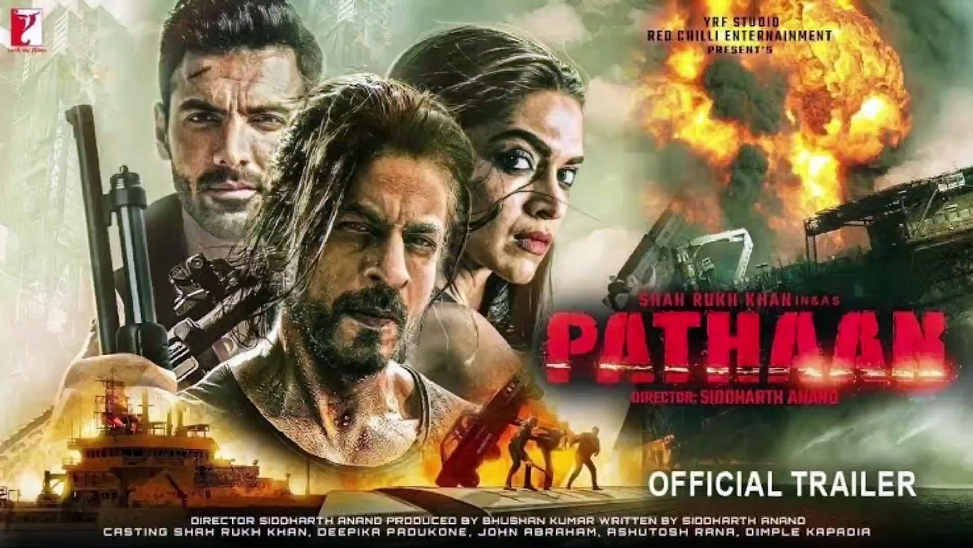 Pathaan Official Teaser | Shah rukh Khan | John Abraham | Deepika Padukone  | Pathaan Trailer - video Dailymotion