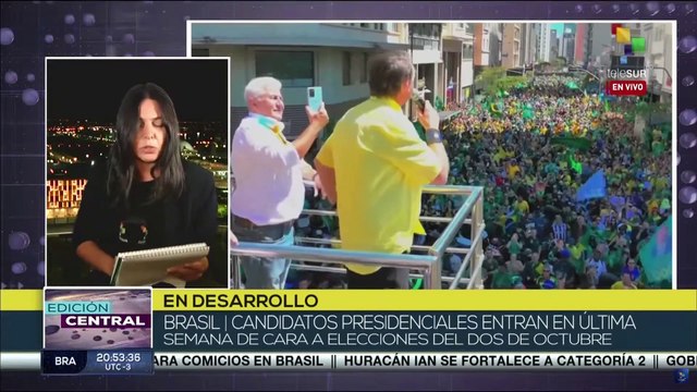Candidatos presidenciales entran en última semana de cara a elecciones en Brasil
