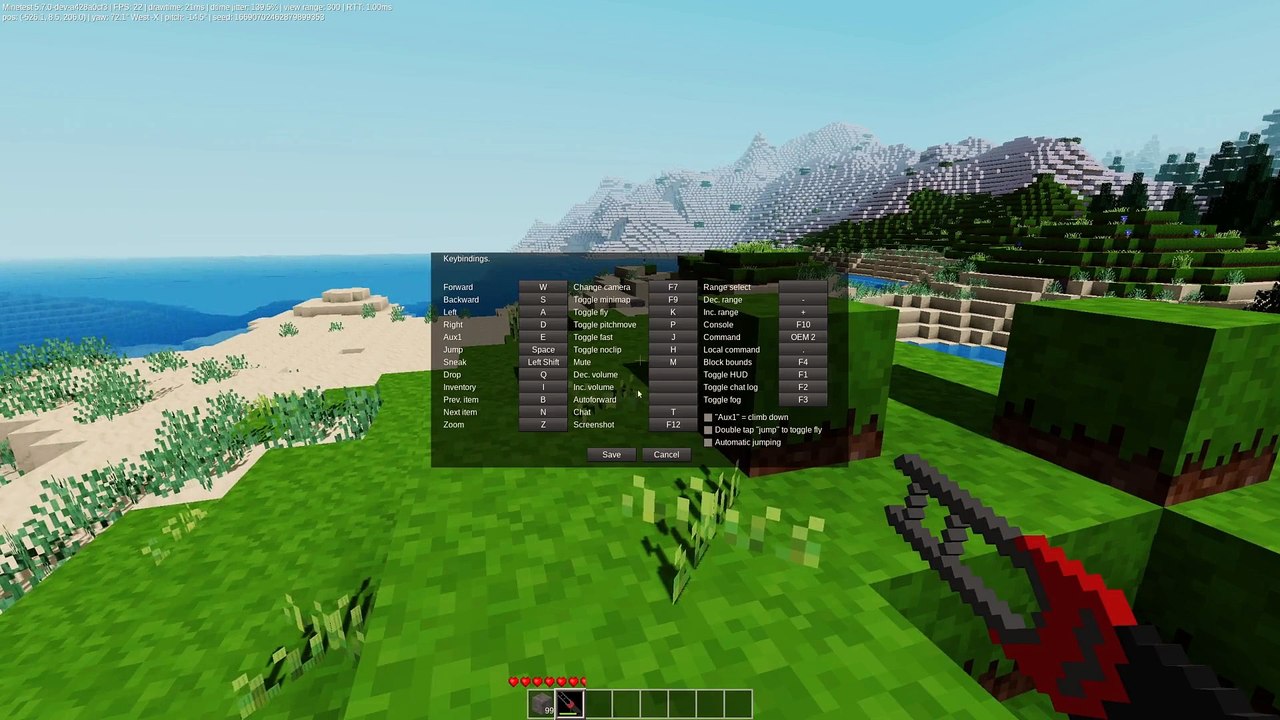 Minetest Mod Review: Translocator
