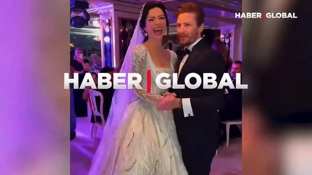 Merve Boluğur ve DJ Mert Aydın evlendi: Çiftin ilk dansı gündem oldu
