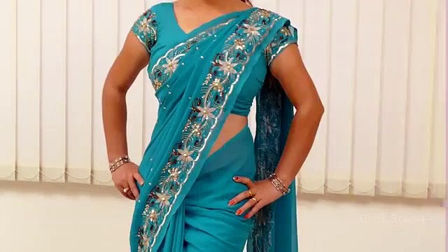 How To Wear Silk Saree Easily&Perfectly To Look Slim - Indian Saree Simple Draping / how to wear silk sari without any help / silk saree / drapping of silk saree / hindi / urdu / english / dress girl