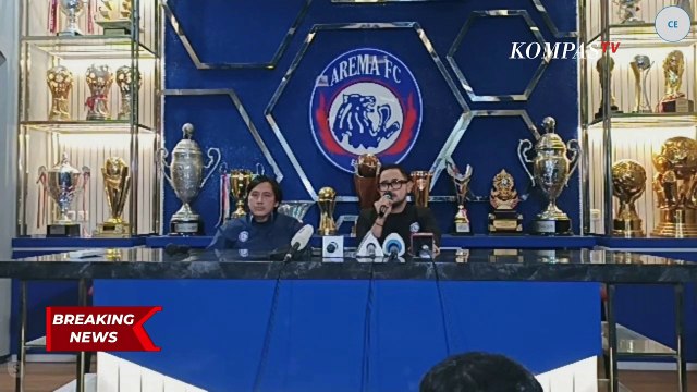 Sambil Menahan Tangis, Presiden Arema FC Minta Maaf Kepada Keluarga Korban Kanjuruhan