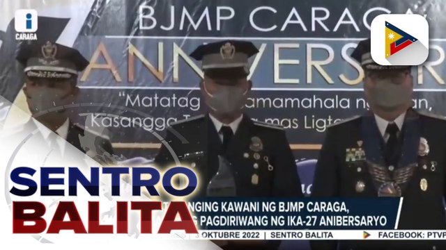 Mga natatanging kawani ng BJMP-Caraga, kinilala sa kanilang pagdiriwang ng ika-27 anibersaryo