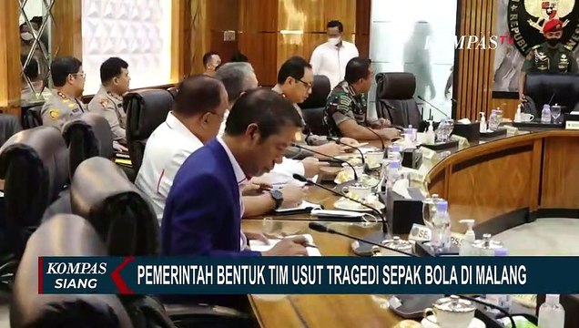 Pemerintah Bentuk Tim Pencari Fakta Usut Tuntas Kasus Tragedi Stadion Kanjuruhan