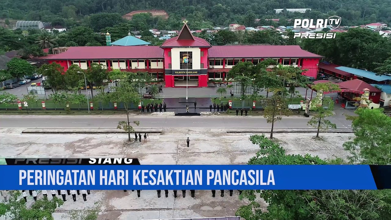 Kapolresta Barelang Pimpin Upacara Peringatan Hari Kesaktian Pancasila 1 Oktober 2022