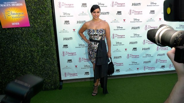 Melissa Fumero attends the 2022 Imagen Awards in Los Angeles