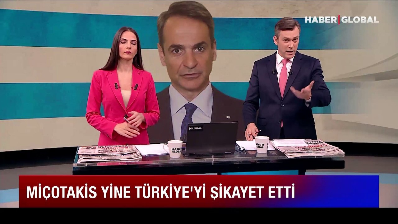 Miçotakis, İngiliz basınına Türkiye'yi şikayet etti!