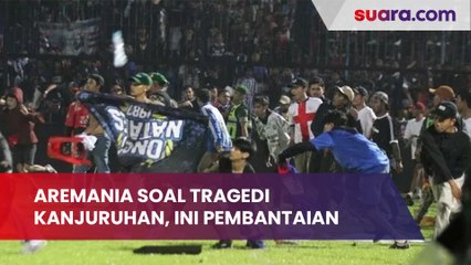 Tải video: Aremania soal Tragedi Kanjuruhan: Ini Pembantaian, Ditembaki Gas Air Mata, Pintu Ditutup