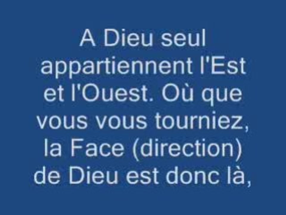 sourate el baqarah suite