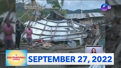 Balitanghali Express: September 27, 2022