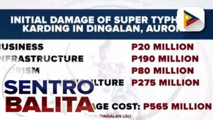 Dingalan, Aurora, isinailalim na sa State of Calamity