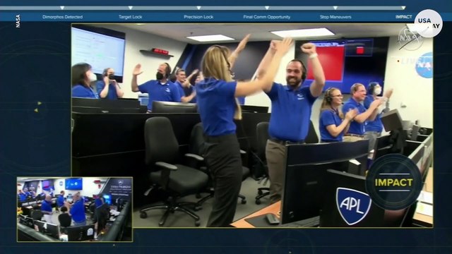 NASA successfully crashes DART spacecraft into asteroid Dimorphos _ USA TODAY