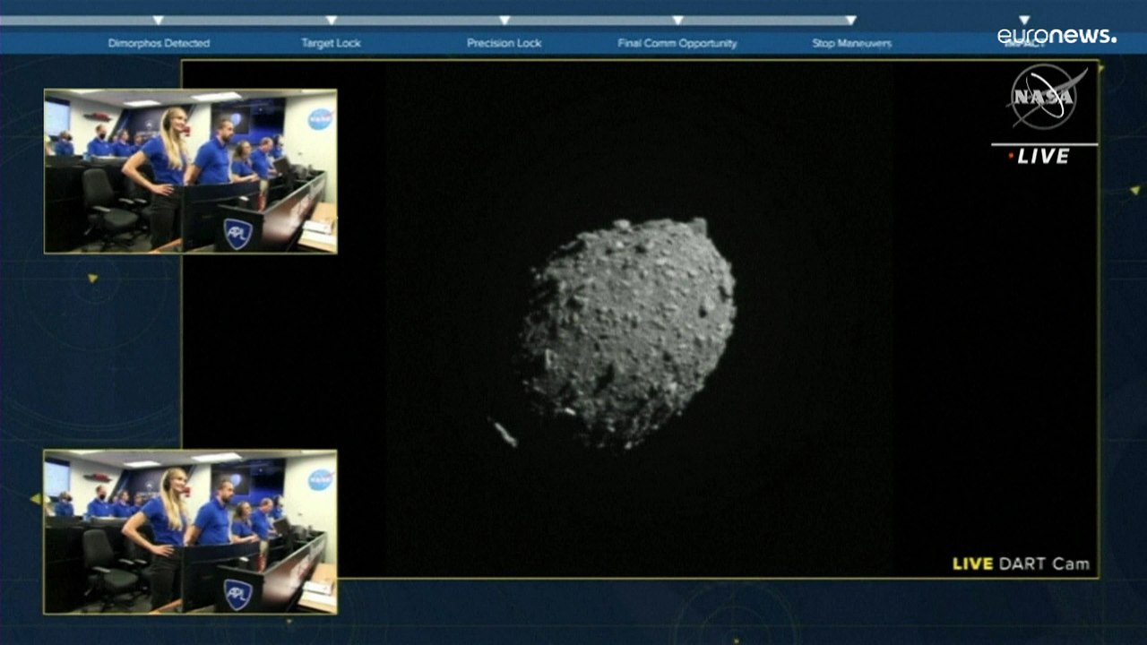 Espace : cible atteinte pour Dart, le vaisseau de la Nasa s'est bien crashé sur un astéroïde
