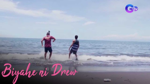 Nauusong sport na skimboarding, magawa kaya ni Biyahero Drew sa Davao? | Biyahe Ni Drew