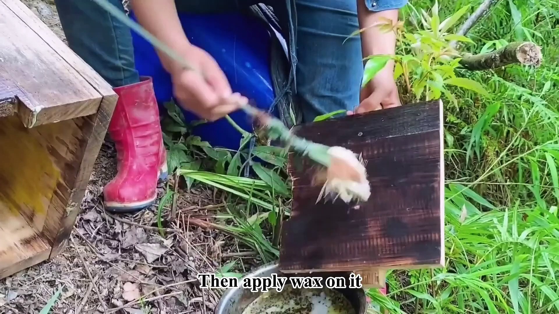 ⁣Genius Girl Harvests RAW HONEY Under Siege of Bees-Linguoer