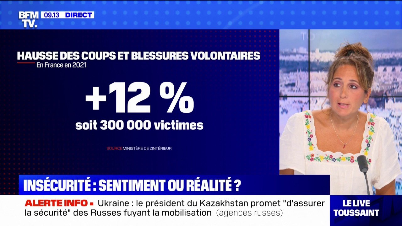 Insécurité: les chiffres de la délinquance en France