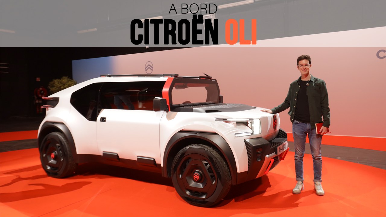 À bord du Citroën Oli