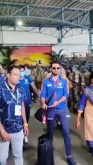 તિરુવનંતપુરમમાં ભારતીય ટીમ પહોંચી, ચાહકોએ સંજુ-સંજુના નારા લગાવ્યા