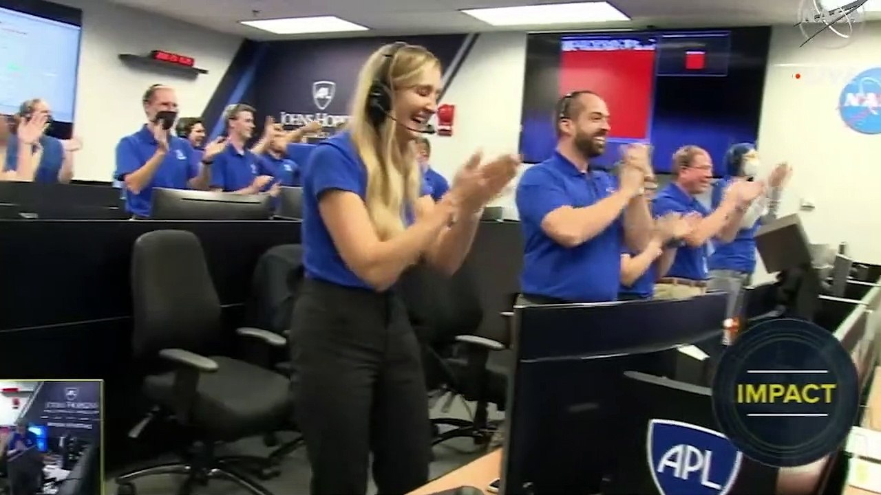 Misión histórica de la NASA para desviar un asteroide: "Tenemos impacto"