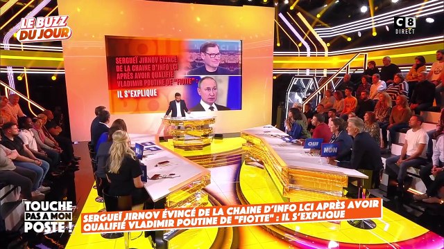 Sergueï Jirnov, consultant de LCI, viré pour avoir qualifié Vladimir Poutine de fiotte ... ou pour être venu chez Cyril Hanouna ? - VIDEO
