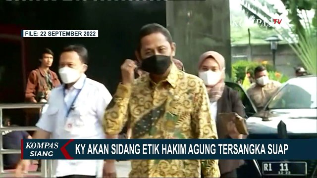 KY Akan Sidang Etik Sudrajat Dimyati Hingga Tanggapan Jokowi Soal Hakim Agung Korupsi