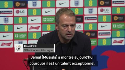 Allemagne - Flick : "Musiala a montré pourquoi il est un talent exceptionnel"