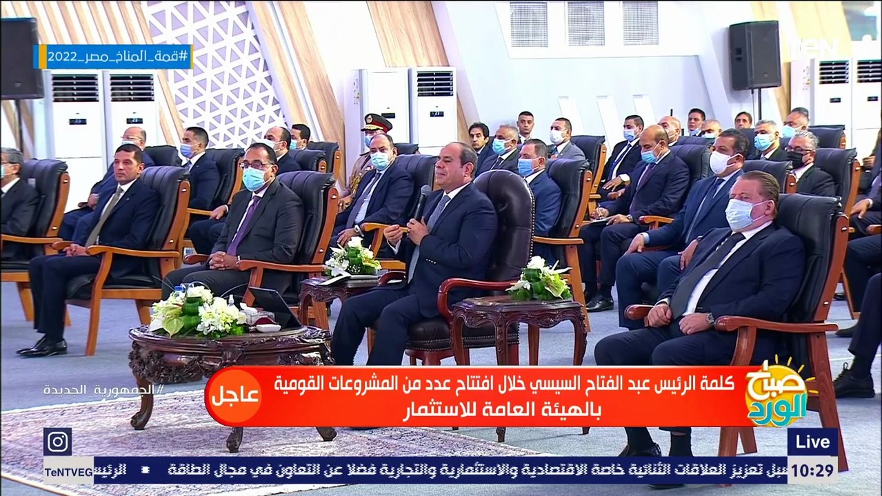 السيسي : البلد دي بلدنا كلنا وهتقوم بينا كلنا مش بحد لوحده