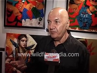 Prem Chopra_ _Every painting has some very deep meaning. No painting is here without merit_