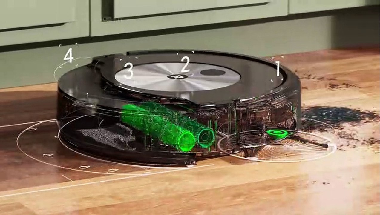 Présentation du Roomba Combo j7 Plus Vidéo Dailymotion