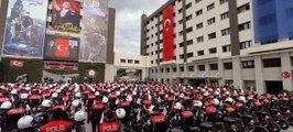 Son dakika haberi! İstanbul'da yunus polislere 180 yeni motosiklet teslim edildi