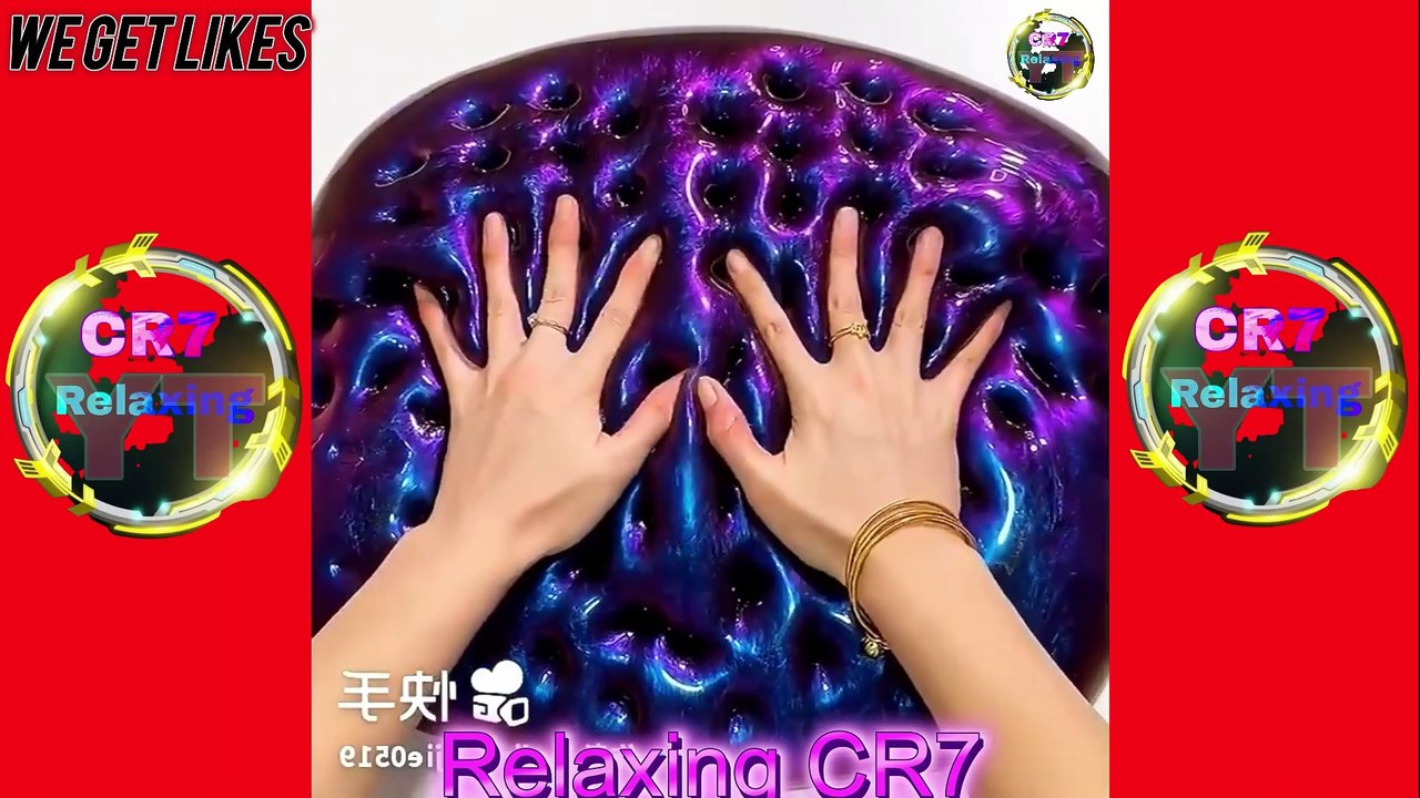 Satisfying Slime ASMR  Relaxing Slime Videos #shorts #asmr #ytshorts #soap #cutting #reels (14)