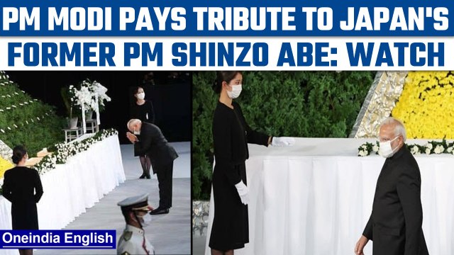 Shinzo Abe funeral: PM Modi pays tribute to former Japan PM, meets Fumio Kishida |Oneindia News*News