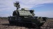 Russia Tor-M2 air defence missile system crews in combat action within special military operation